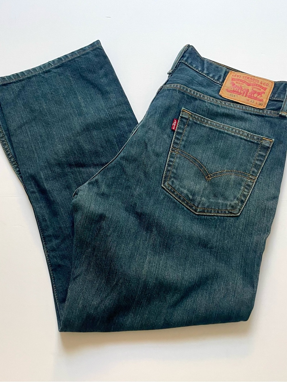 Levi's Men's 514 Blue Regular Fit Jeans